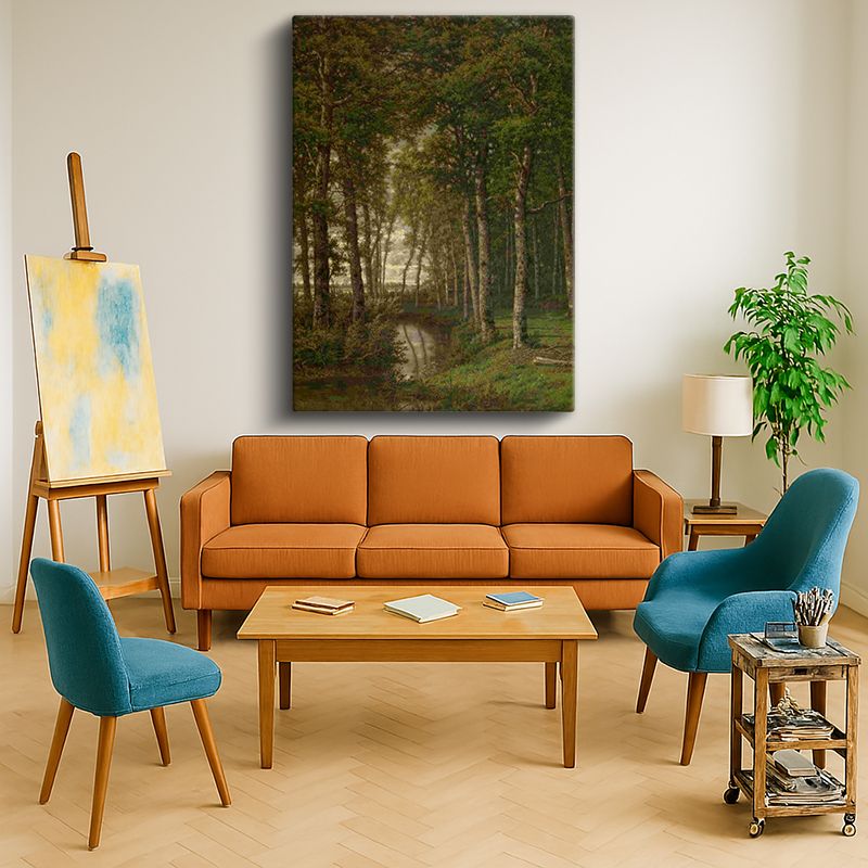 Ressam Kanvas Tablo 70